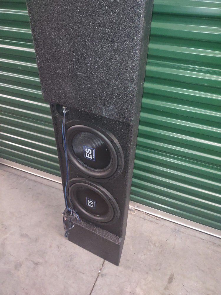 American Bass 12" Low Profile Subs For GMC Seirra