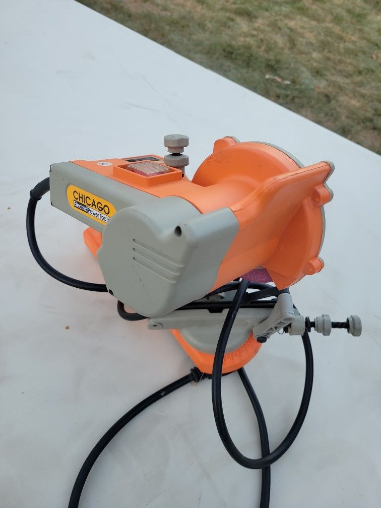 Chicago Power Tools Chainsaw Sharpener
