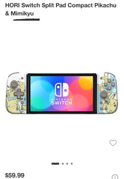 HORI Switch Split Pad Compact Pikachu & Mimikyu