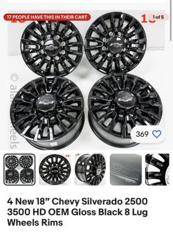 18" Chevy Silverado Wheels Rims