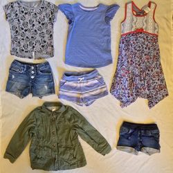 GIRL'S CLOTHES LOT SIZE 5T