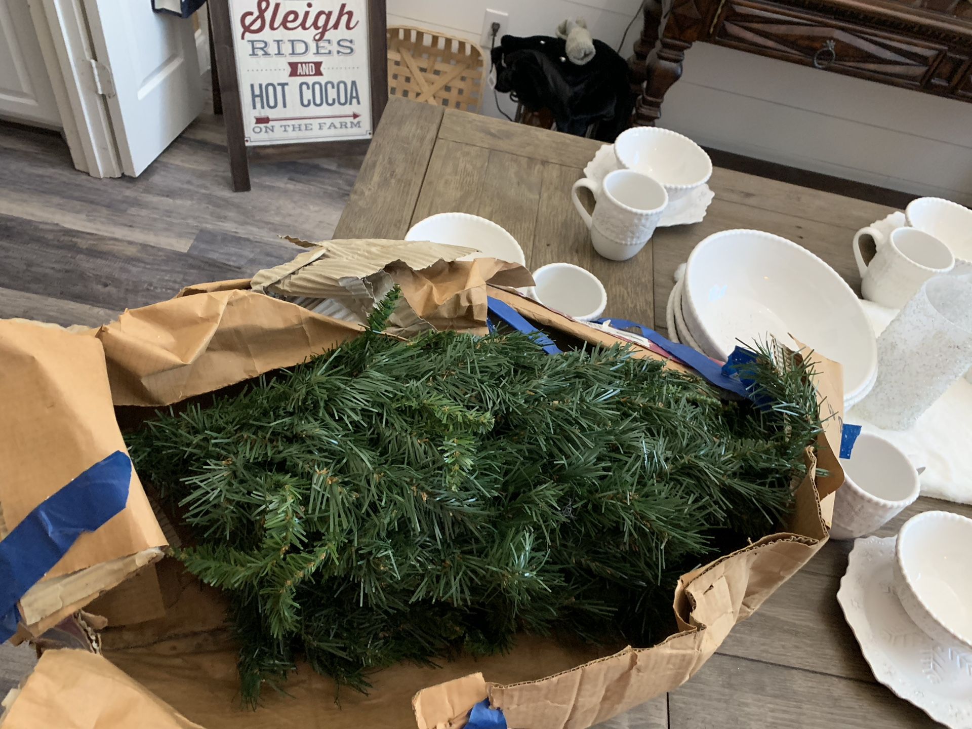 3 foot non lighted Christmas tree