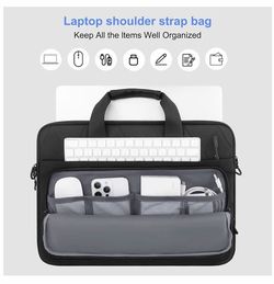 Laptop Computer Bag Bag 15-16 Inch Briefcase Shoulder Strap Travel
