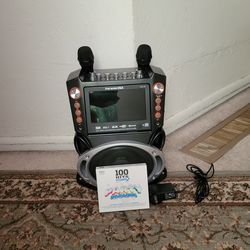 Karaoke USA w/speaker Lights 💯 Favorite Party Songs