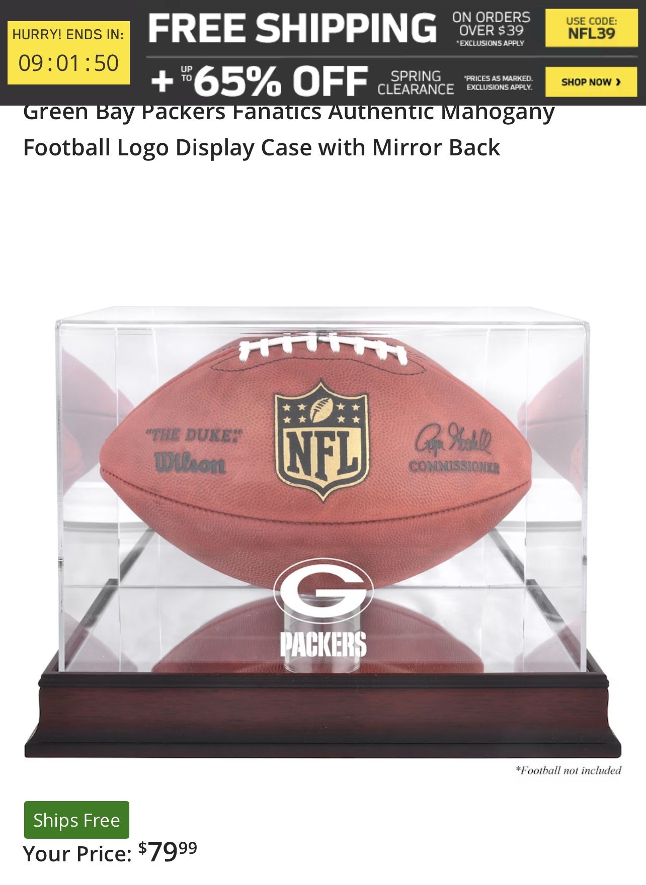 Football Case (only)