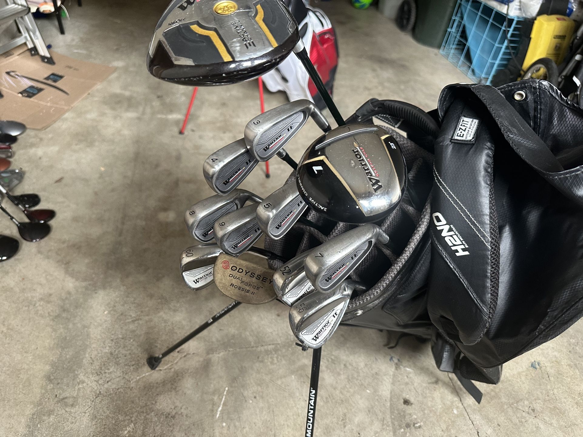 Warrior golf clubs set Odyssey Putter