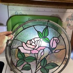 Beautiful Stained Glass Roses