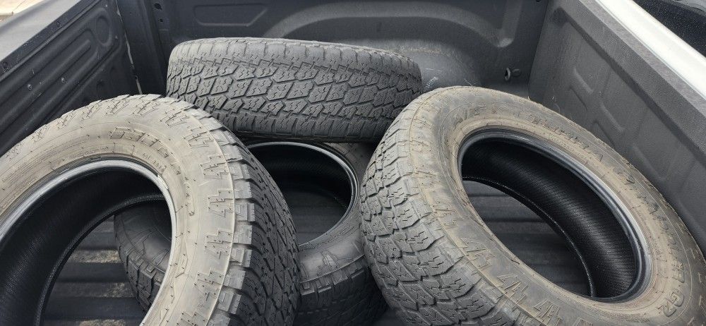 Free! Set of Nitto Terra Grapplers BE YOU BY TIRES