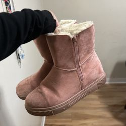 Pink Soft Boots 
