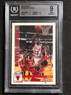 1992 Hoops 30 Michael Jordan BGS 9 MINT Chicago Bulls HOF GOAT