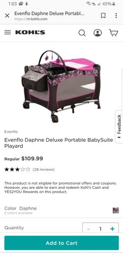 Deluxe Portable babysuite