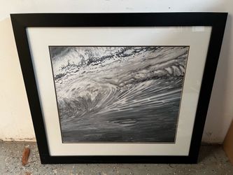 Print TURBULENCE  33 1/2 tall by 30 inch wide