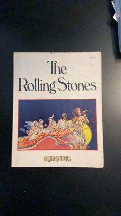 The Rolling Stones 1975 paperback book