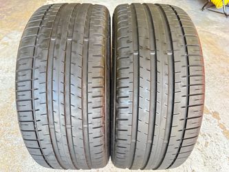 Two Tires 235/35/20 Falken Azenis FK510 like new with 85-90% Left Excellent deal
