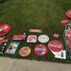 Vintage Coca Cola Signs 
