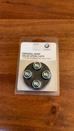 Nitrogen Logo Valve Stem Caps - BMW (36-11-0-439-435)