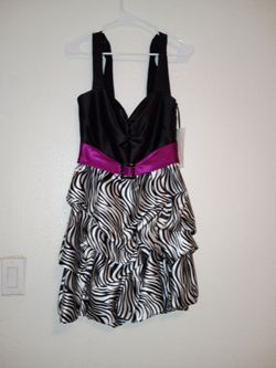 Black & White Party Dress-M