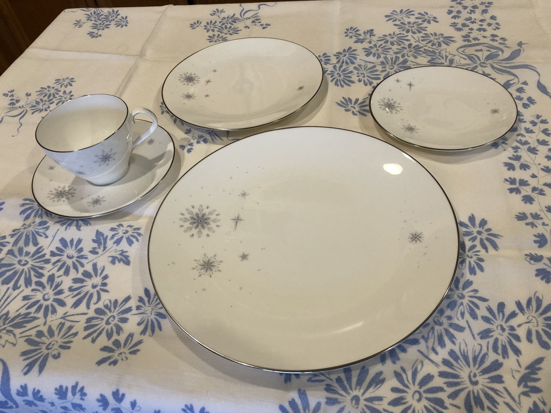 Vintage Royal Worcester Bone China “Celeste” 50 pcs.