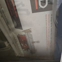 RIDGID 15 Amp 10 in. Table Saw with Folding Stand. 