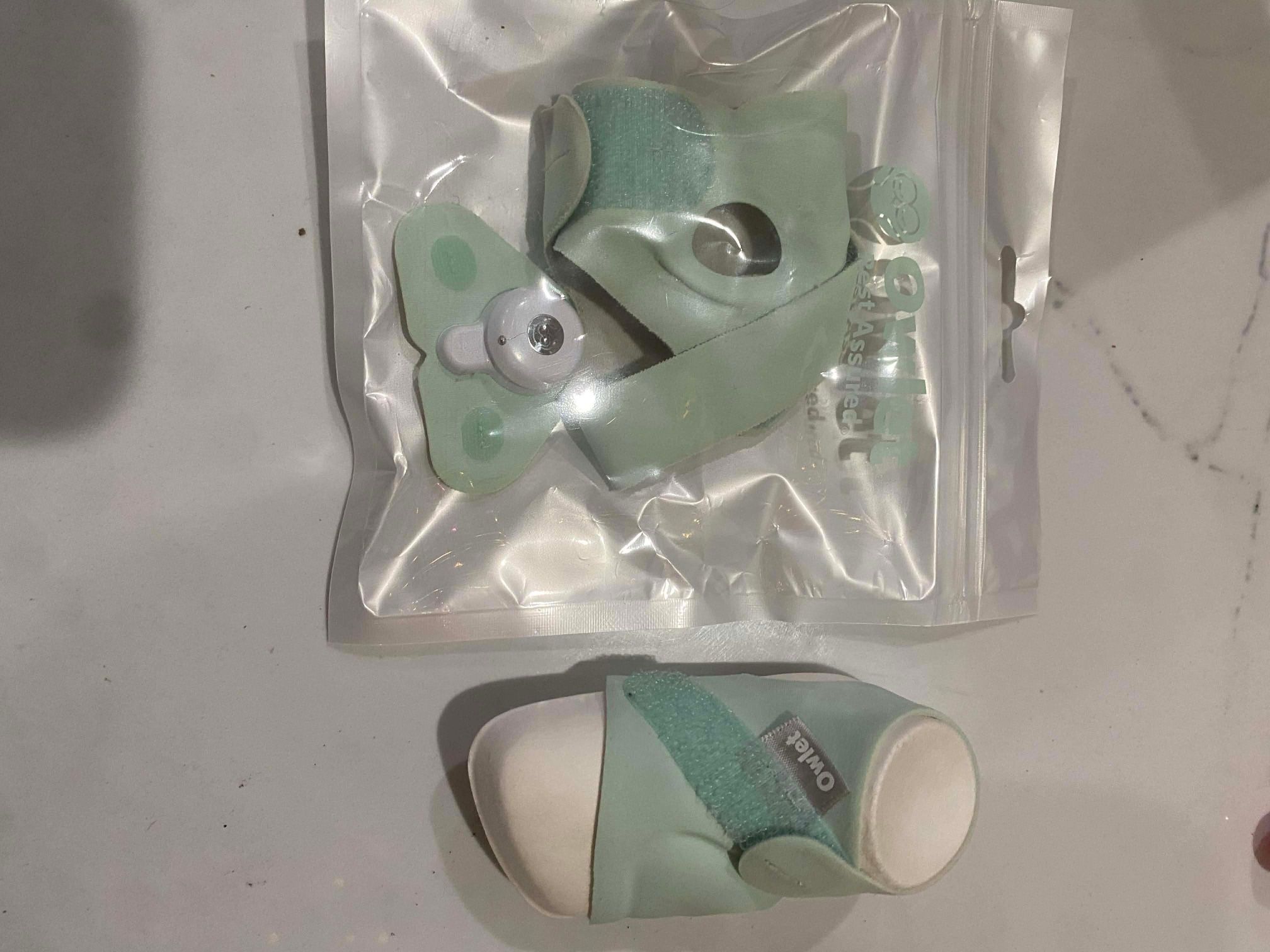 Owlet Dream Sock Baby Monitoring Mint Green