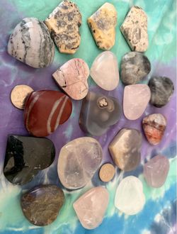 Mixed heart Crystals