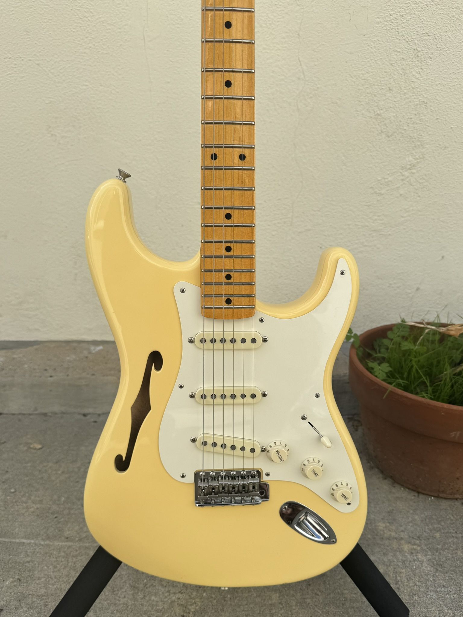 Fender 2018 Eric Johnson Thinline Stratocaster. 