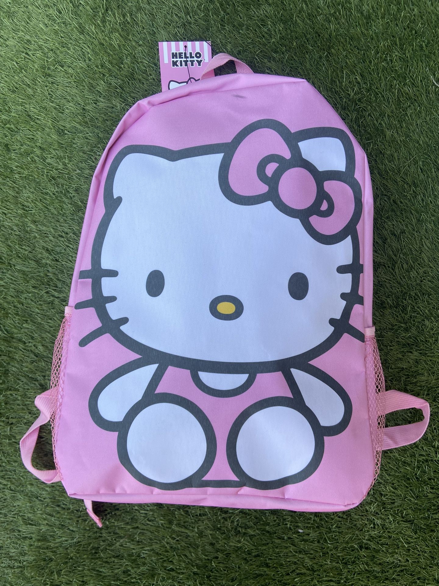Pink Hello Kitty Backpack Regular School Size 16 In