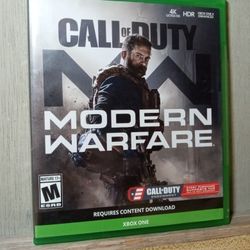 XBOX ONE Modern Warfare 