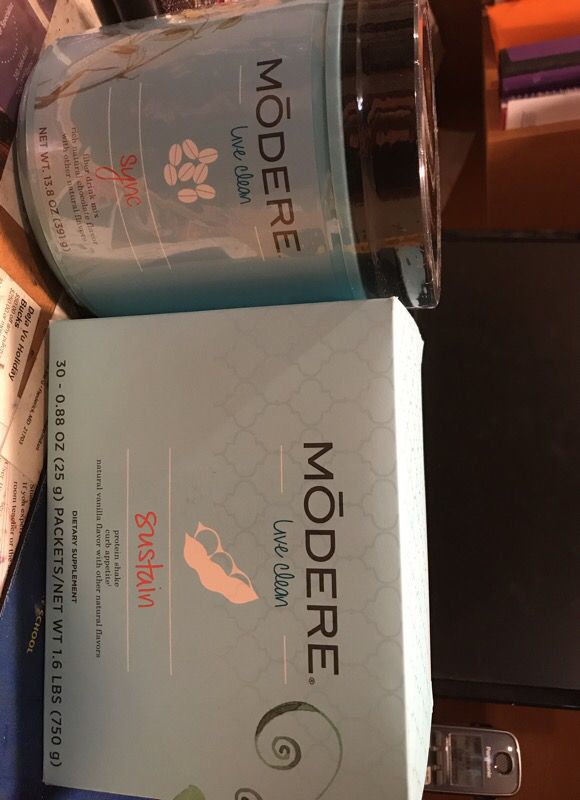 Modere Sustain & Sync New in Box/Can