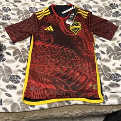 M,Adidas Kids ,Seattle Sounders Bruce Lee Jersey 