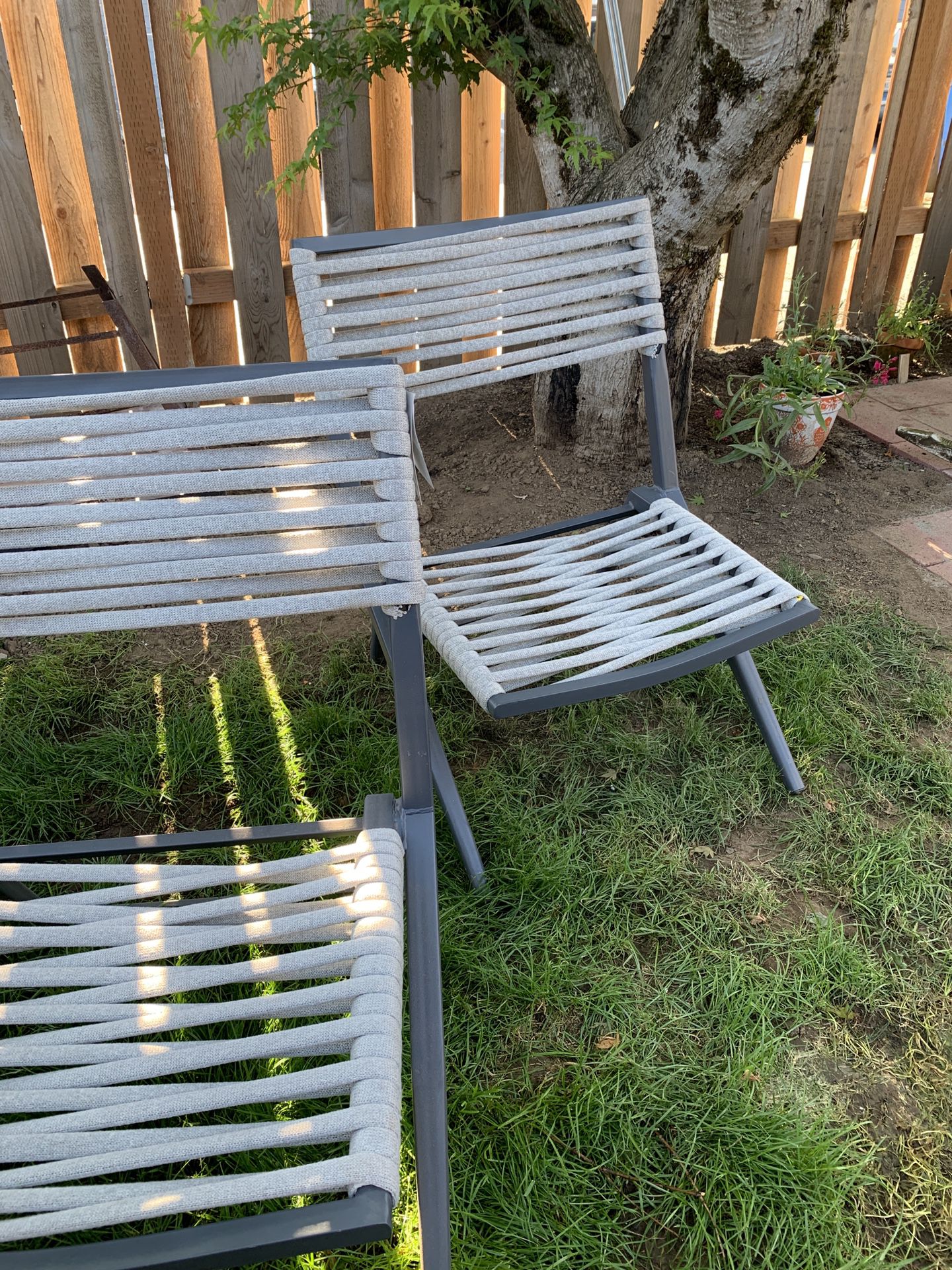 5 Patio Chairs from Target