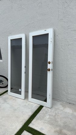 Glass door/pair