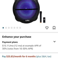 New Open Box Bluetooth Speaker