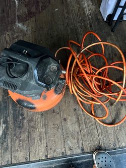 Ridgid Pancake Air Compressor with Hose