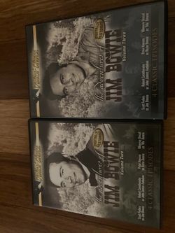 Jim Bowie two DVD movies