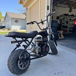 Custom Mini Bike 212cc Predator Stage 2  (60+mph.)