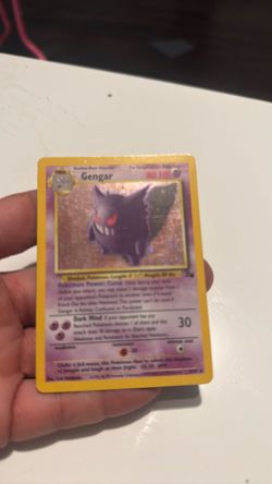 Gengar Holo Pokémon Trading Card