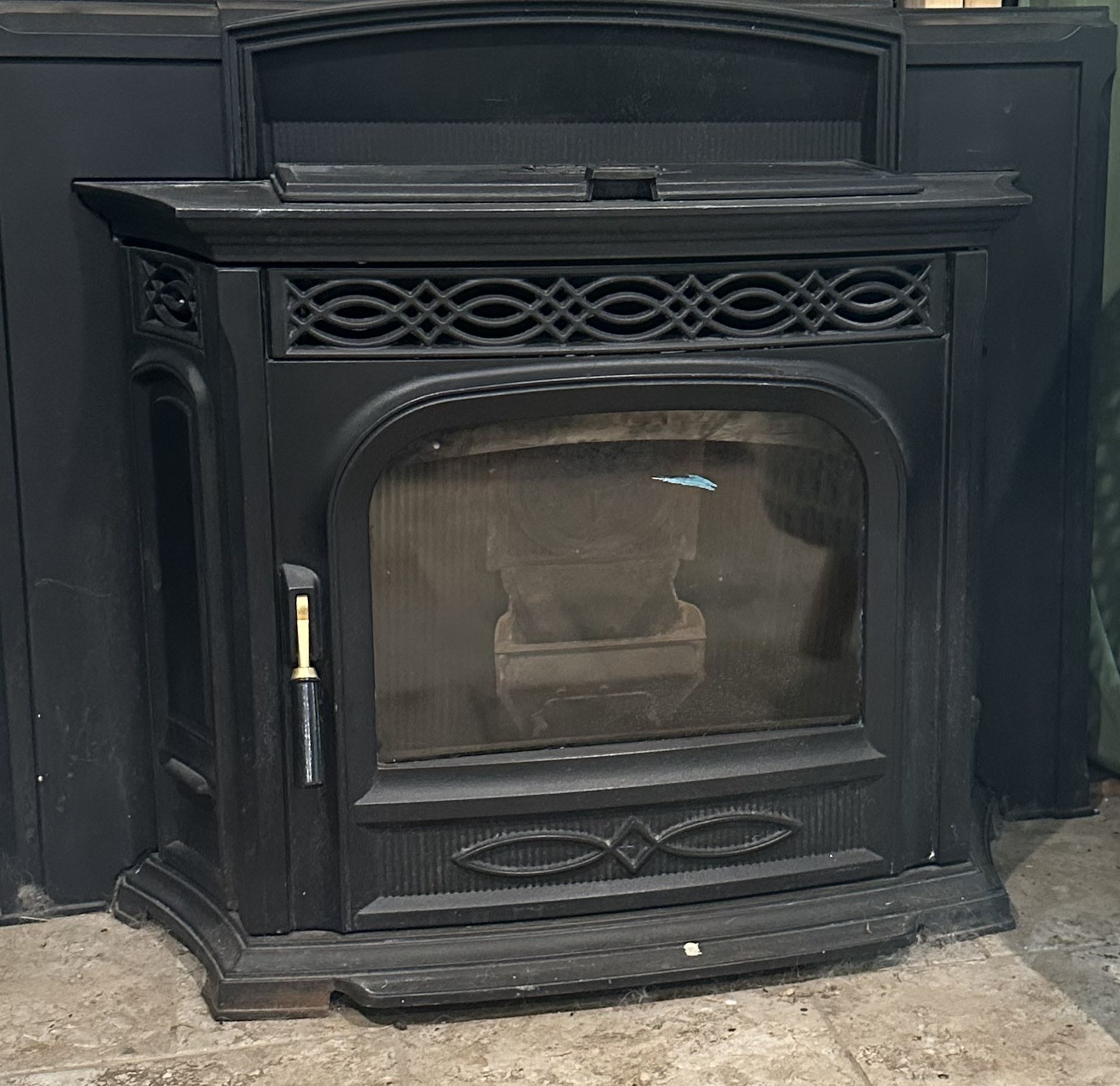 Iron Pellet Stove