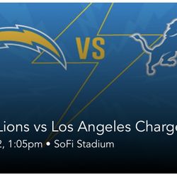 Chargers vs Lions