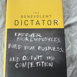 The benevolent Dictator - Empowerment book
