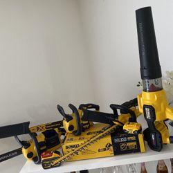 Dewalt Chainsaw Combo Set $550 With Out Batteries