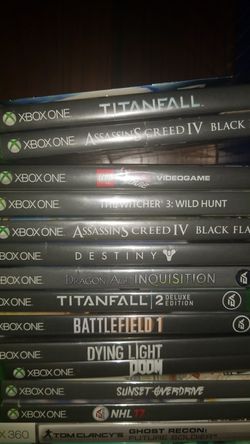 XBOX ONE GAMES $15 EACH