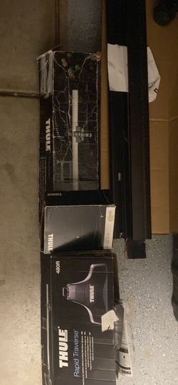 Thule 535 ThruRide Rooftop Fork Mount Bike Carrier