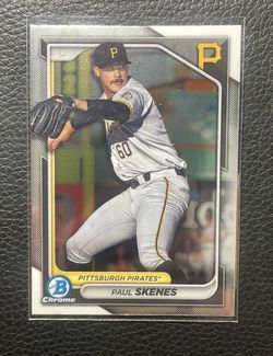 2024 Paul Skenes Bowman Chrome Prospects #BCP-125 Pirates