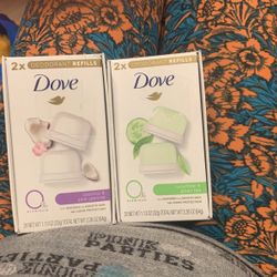 Dove Deodorant Refillable refills 2per Package 