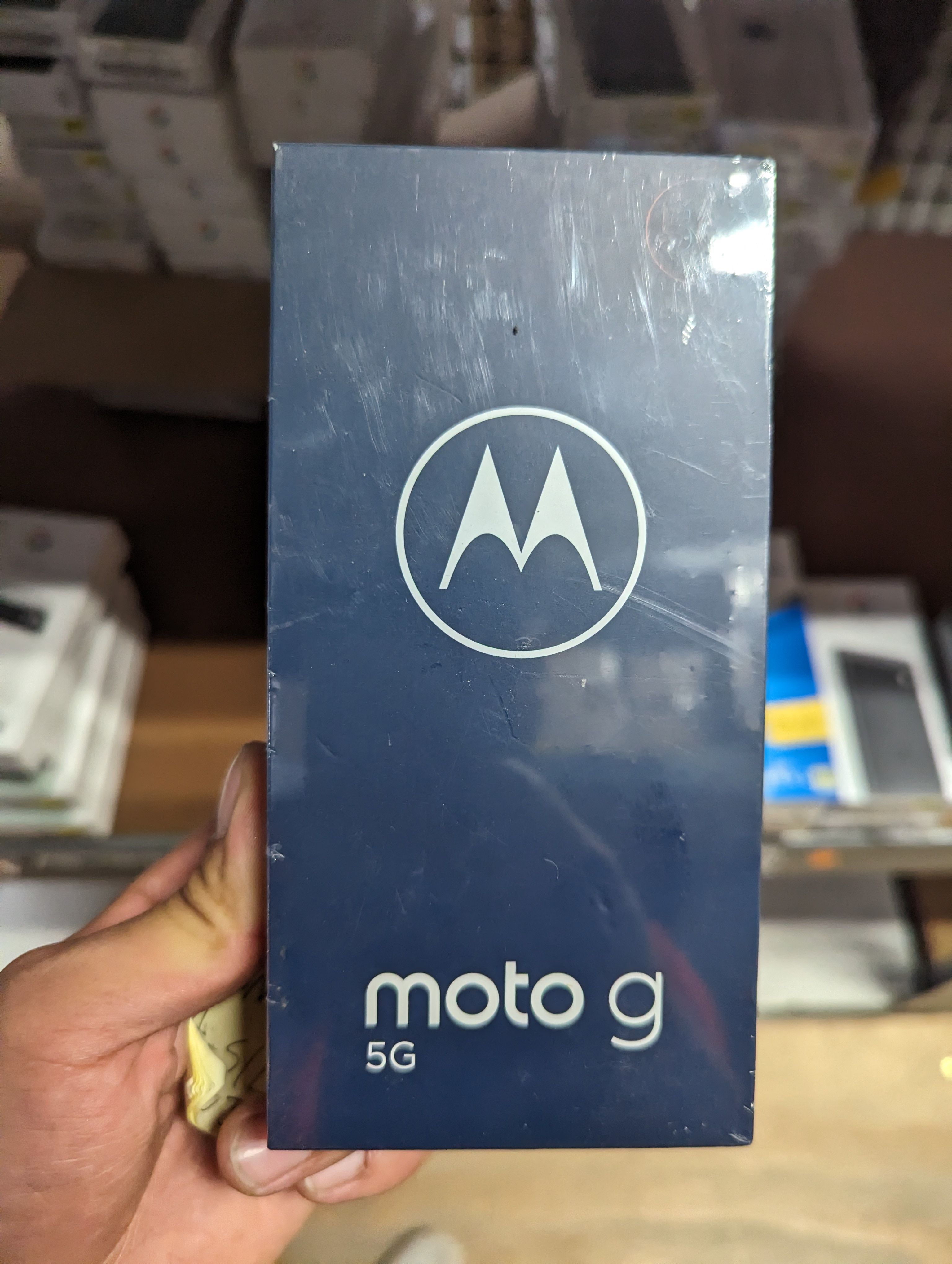 Motorola - Moto G 5G 256GB (2022 Unlocked) - Moonlight Gray
