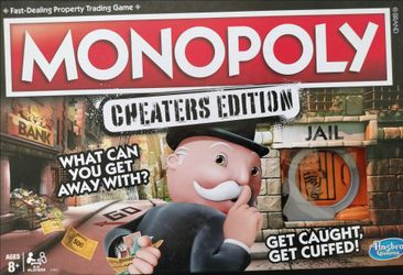 Monopoly Cheaters Edition Board Game