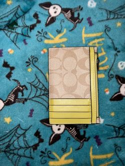 Coach credit card wallet  for men