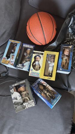 Los Angeles Dodgers bobble head collection