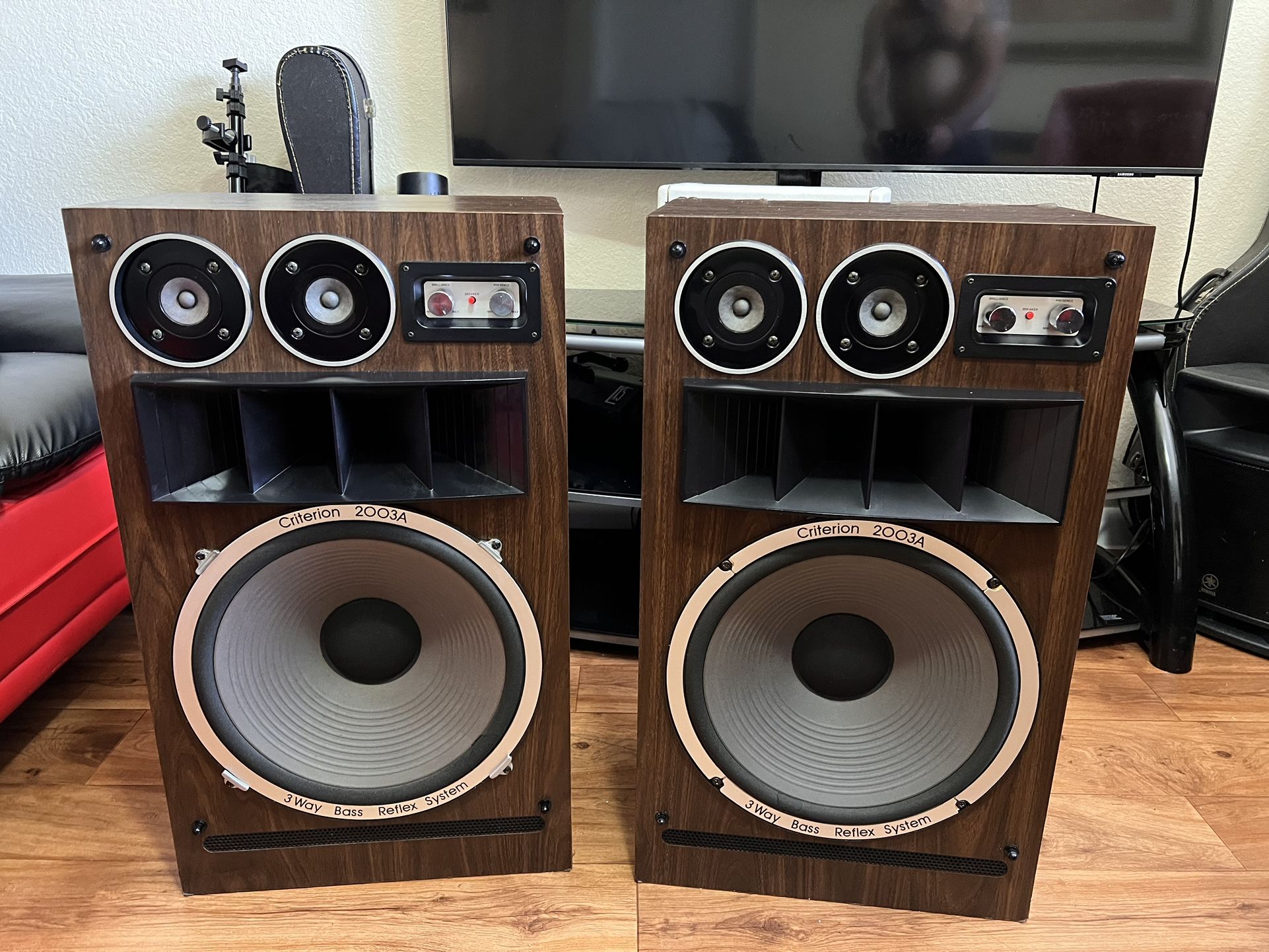 Vintage Lafayette Criterion 2003A Speakers